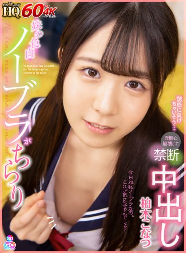 【レビュー】柏木こなつ：『【VR】HQ 劇的超高画質 妹の色白ノーブラがちらり 誘惑に負けちゃいそう…自制心崩壊して禁断中出し 柏木こなつ』